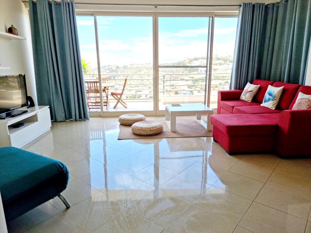 Sea View Penthouse In Albufeira Apartment Luaran gambar