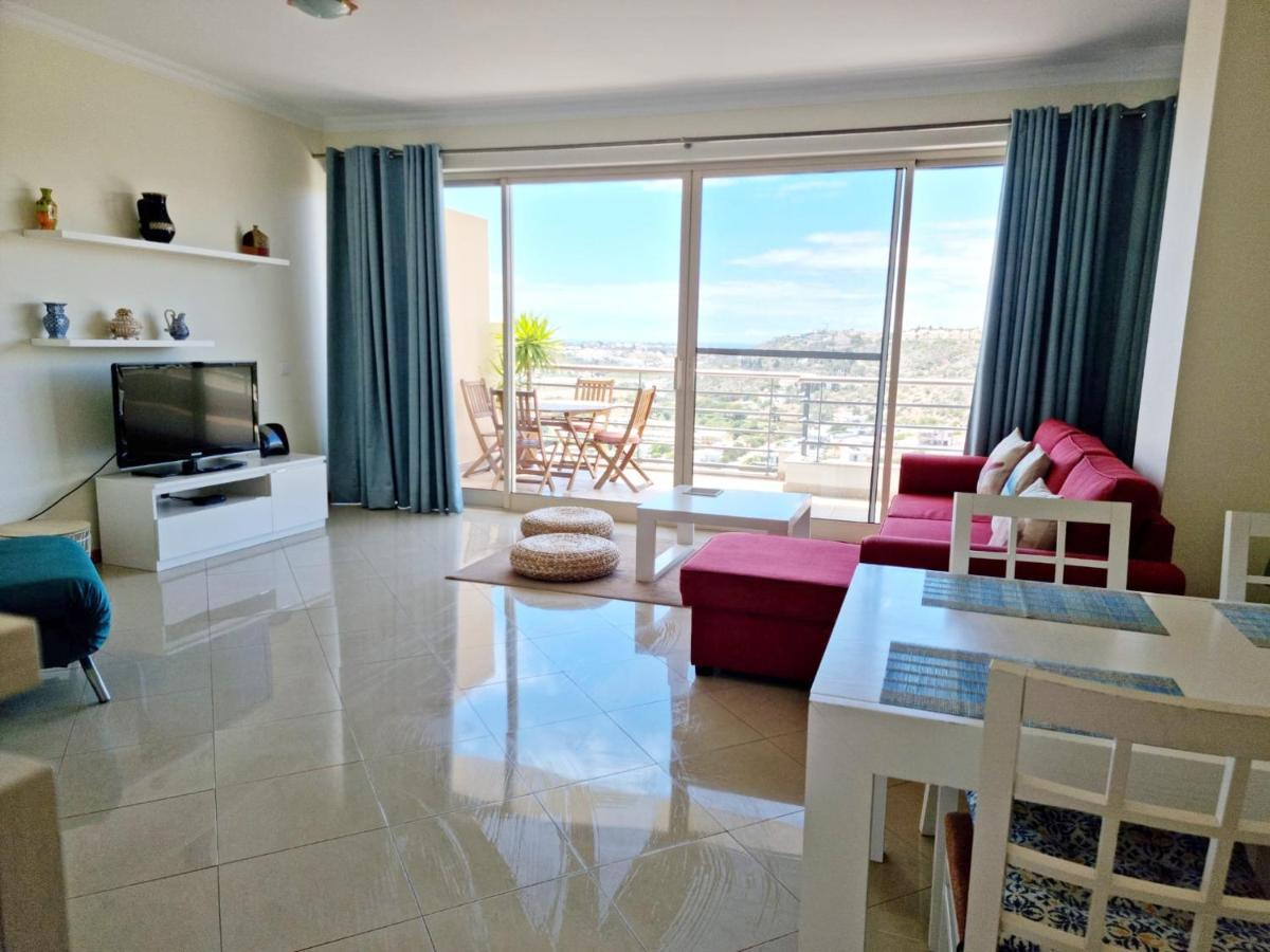 Sea View Penthouse In Albufeira Apartment Luaran gambar