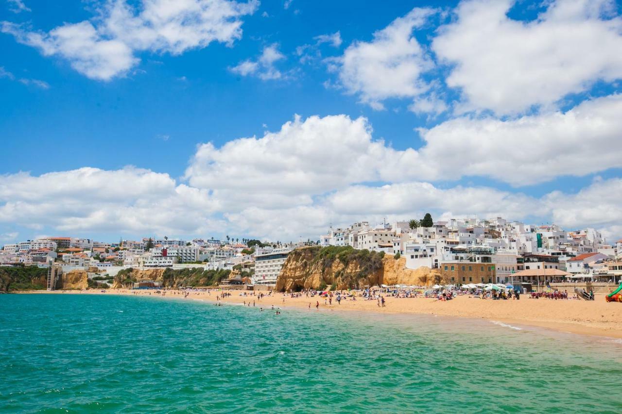 Sea View Penthouse In Albufeira Apartment Luaran gambar